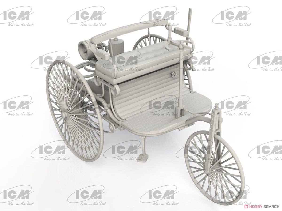 ICM Benz Patent-Motorwagen 1886 - Easy Version (Plastic model) Bild 4