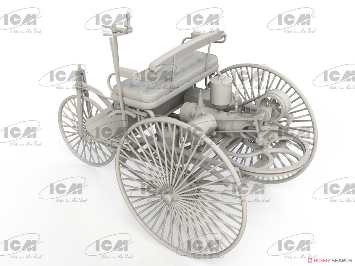 ICM Benz Patent-Motorwagen 1886 - Easy Version (Plastic model) Bild 5
