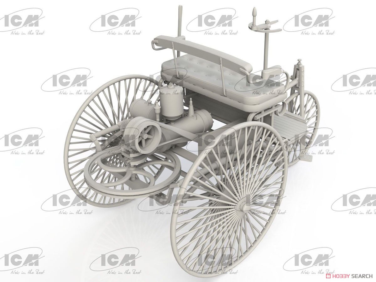 ICM Benz Patent-Motorwagen 1886 - Easy Version (Plastic model) Bild 6