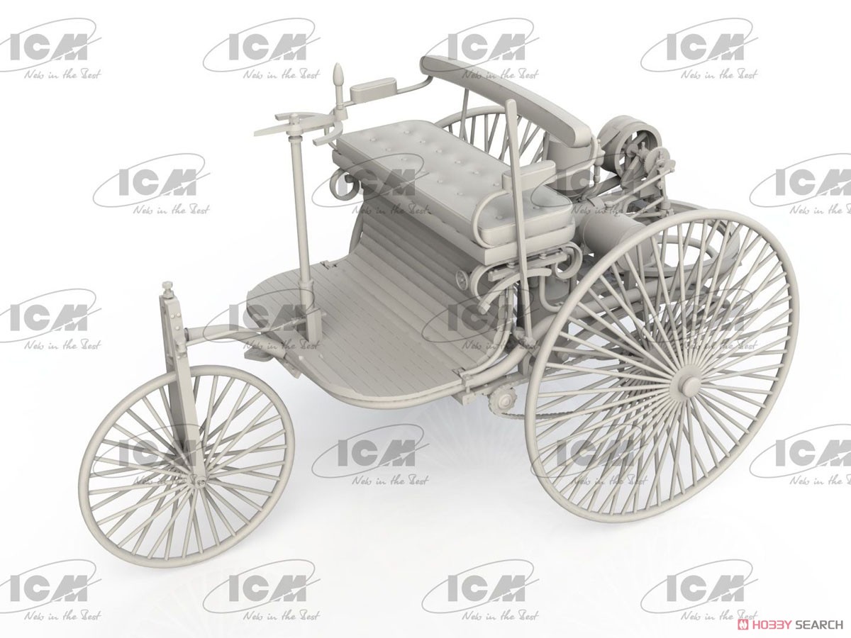 ICM Benz Patent-Motorwagen 1886 - Easy Version (Plastic model) Bild 7