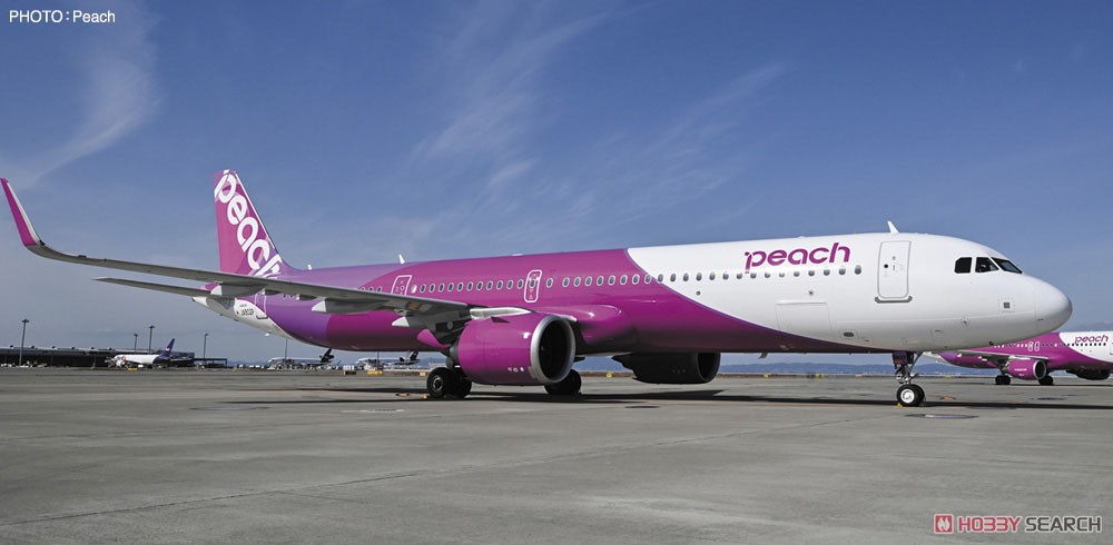 Hasegawa Peach Airbus A321LR (Plastic model) image 4