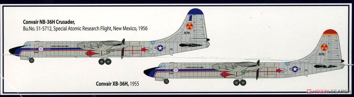 Roden Convair NB/XB-36H Crusader (Plastic model) 圖片 8