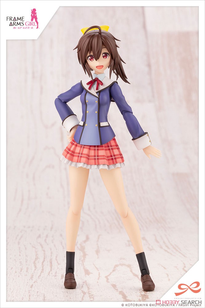 Kotobukiya Sousai Shojo Teien Ao Gennai [Wakaba Girls' High School Winter Clothes] (Plastic model) image 3