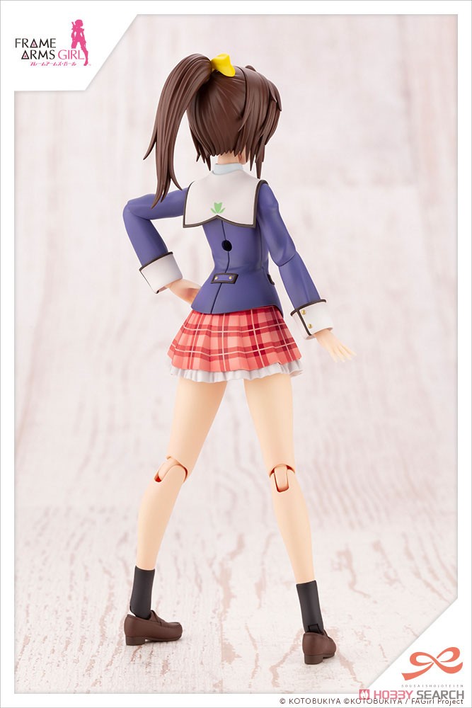 Kotobukiya Sousai Shojo Teien Ao Gennai [Wakaba Girls' High School Winter Clothes] (Plastic model) image 4