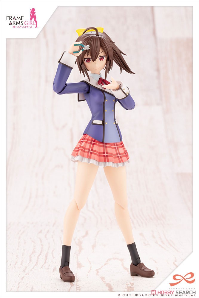 Kotobukiya Sousai Shojo Teien Ao Gennai [Wakaba Girls' High School Winter Clothes] (Plastic model) image 5