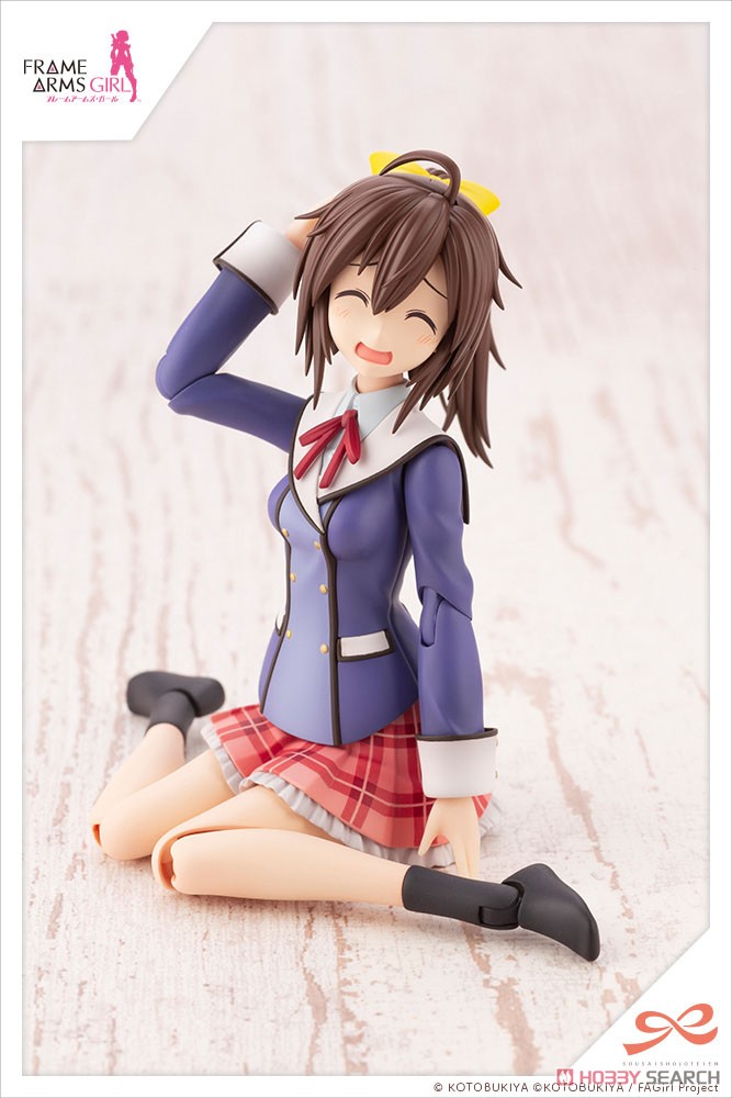 Kotobukiya Sousai Shojo Teien Ao Gennai [Wakaba Girls' High School Winter Clothes] (Plastic model) image 7