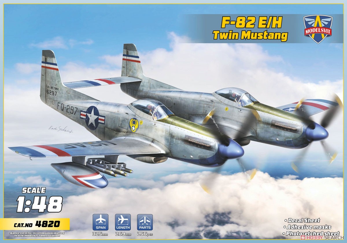 Modelsvit F-82E/H ツインムスタング プラモデル 画像 2