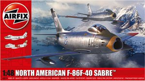 Airfix North American F-86F-40 Sabre (Plastic model) gambar 1