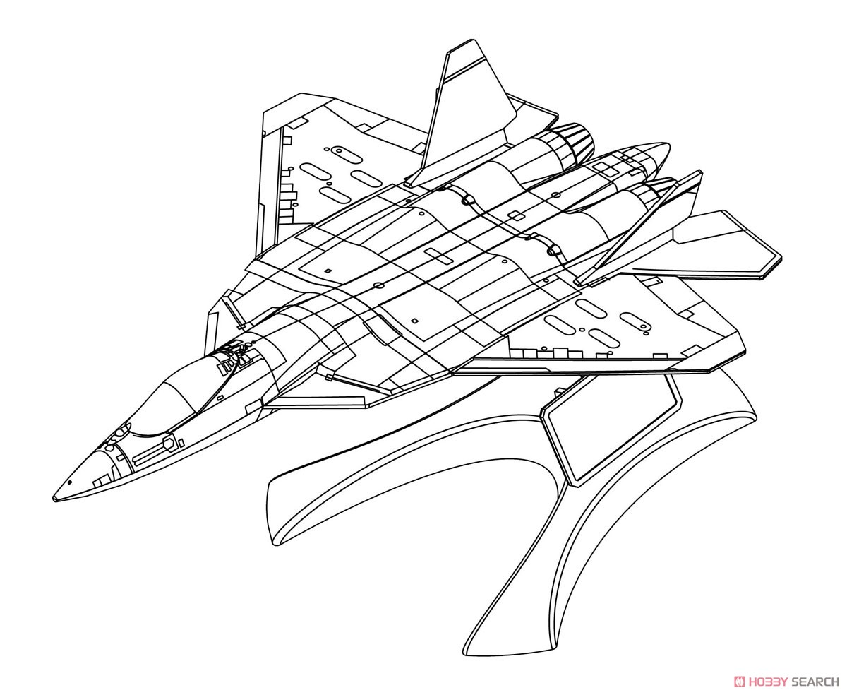 Hobby Boss Russian T-50 PAK-FA (Plastic model) 圖片 4