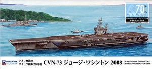 Pit-Road USN Aircraft Carrier CVN-73 George Washington 2008 (Plastic model)