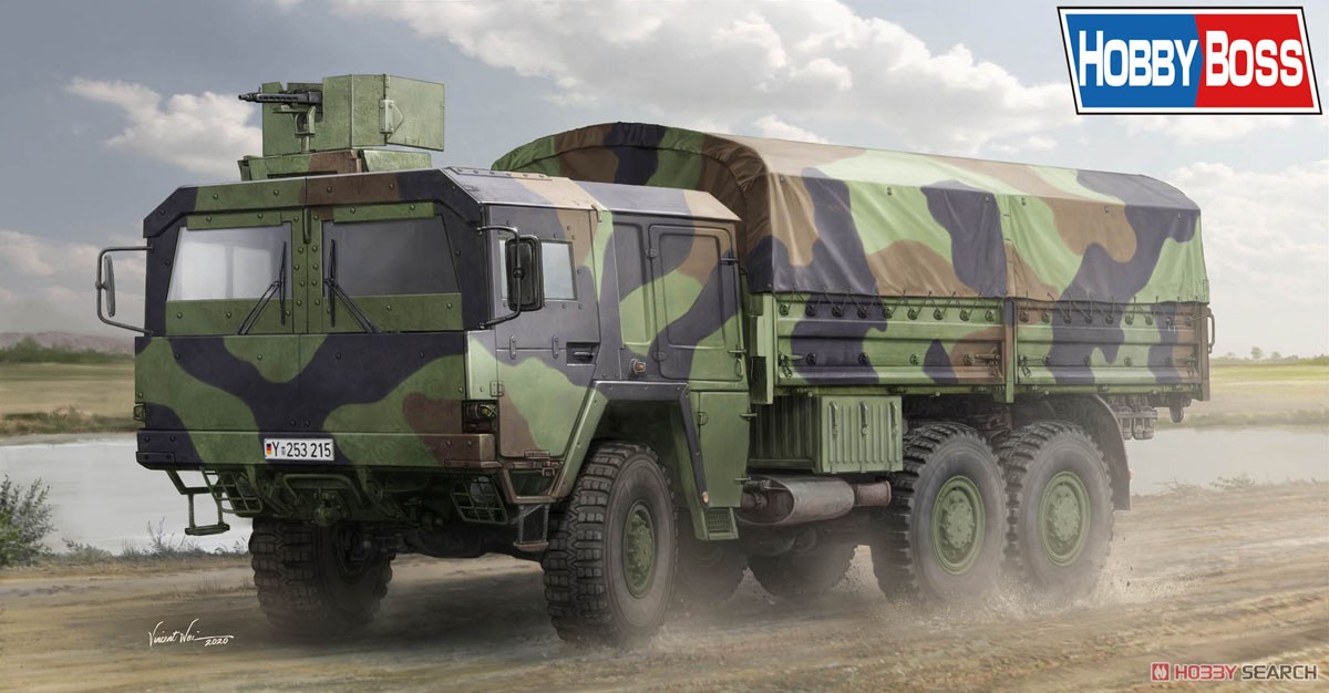 Hobby Boss LKW 7t mil gl (Plastic model) imagen 2