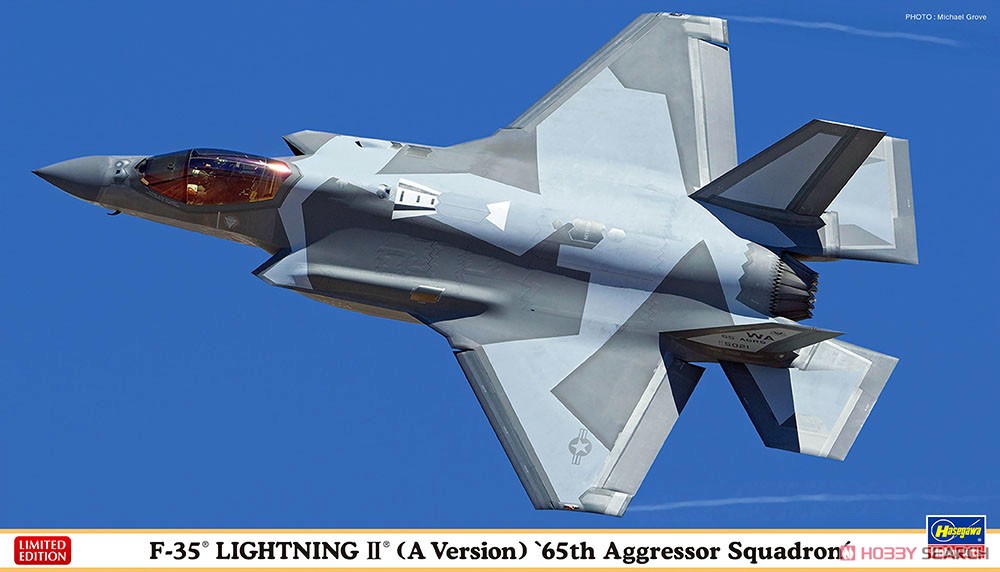 Hasegawa F-35 Lightning II (A Veesion) `65th Aggressor Squadron` (Plastic model) image 2