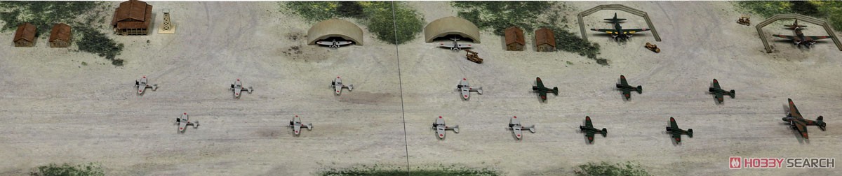 Pit-Road WWII IJN Rabaul Air Base (Plastic model) imagen 3