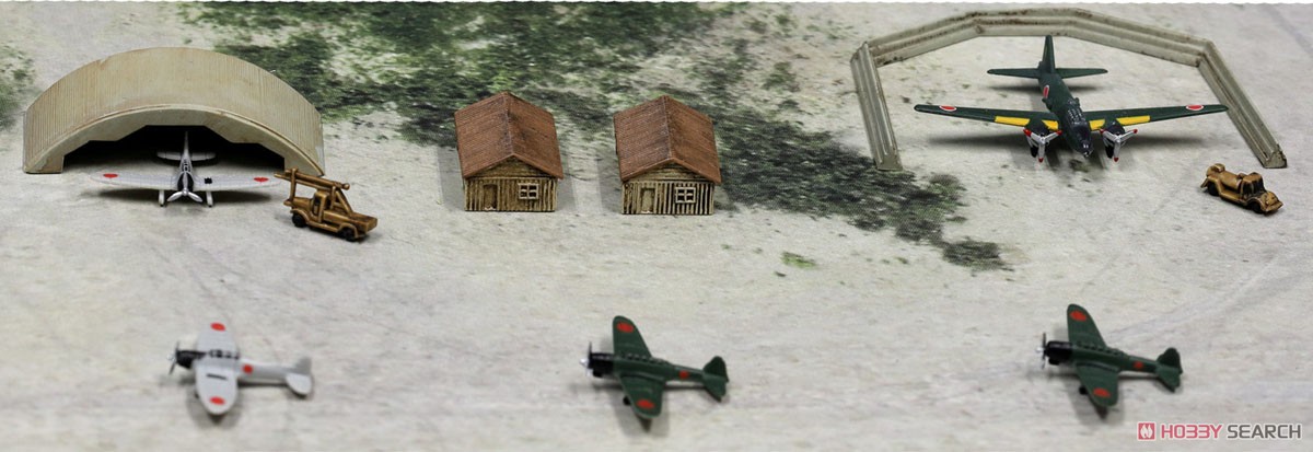 Pit-Road WWII IJN Rabaul Air Base (Plastic model) imagen 4
