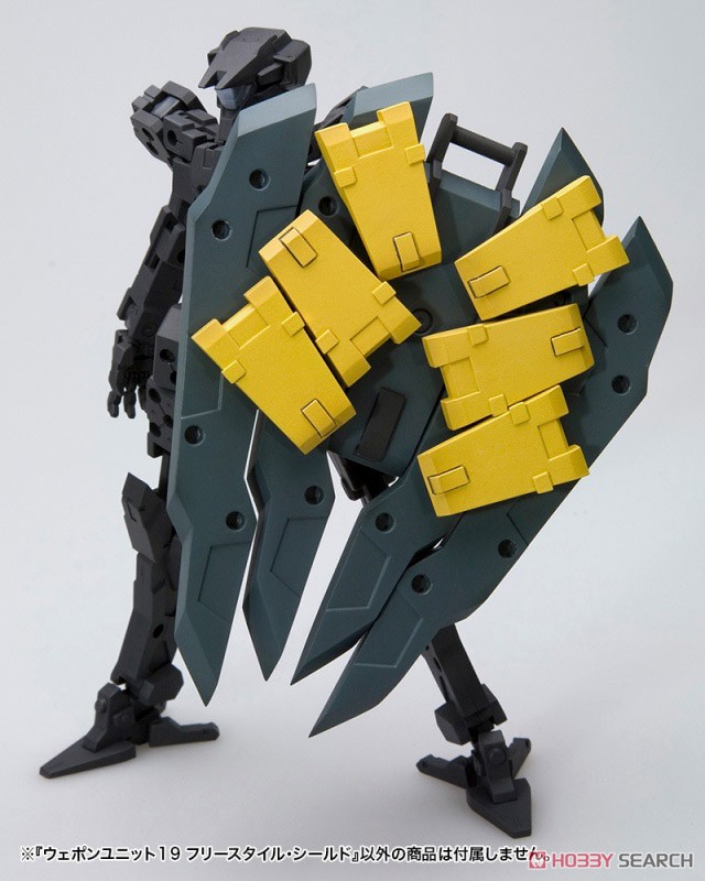 Kotobukiya Weapon Unit 19 Free Style Shield (Plastic model) Bild 6
