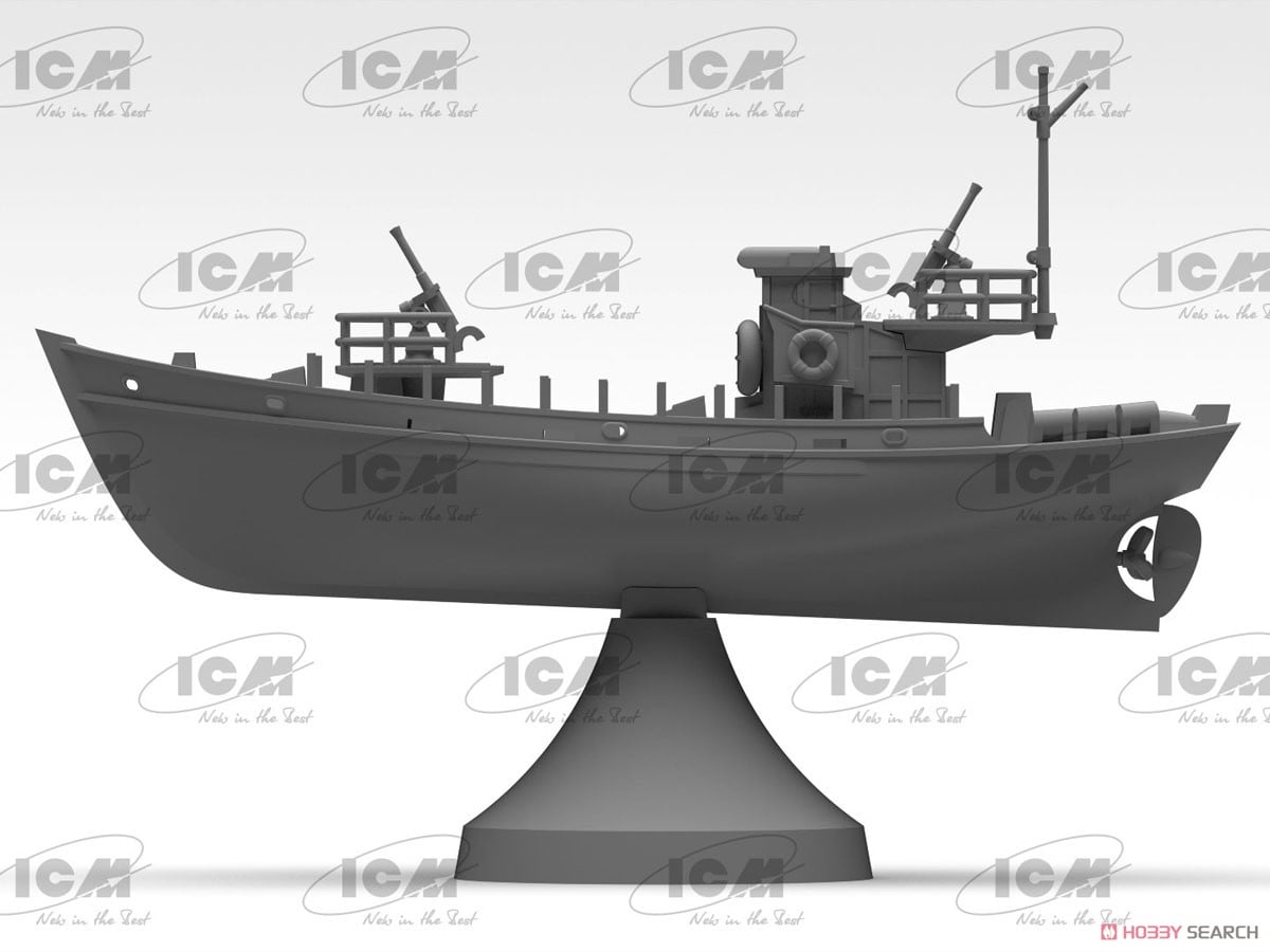 ICM KFK Kriegsfischkutter WWII German Multi-Purpose Boat gambar 5
