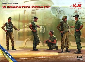 ICM US Helicopter Pilots (Vietnam War) (Plastic model)