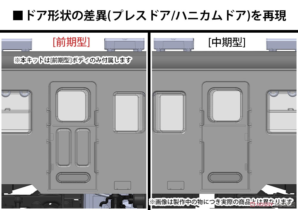Plum 1/80(HO) Kominato Railway DMU Type KIHA200 [Early Type] (Limited Edition Unpainted Kit) Plastic Kit (Unassembled Kit) (Model Train) imagen 8