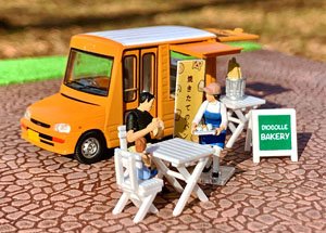 Tomytec Diorama Collection64 #CarSnap18a Bakery (Diecast Car) Bild 1