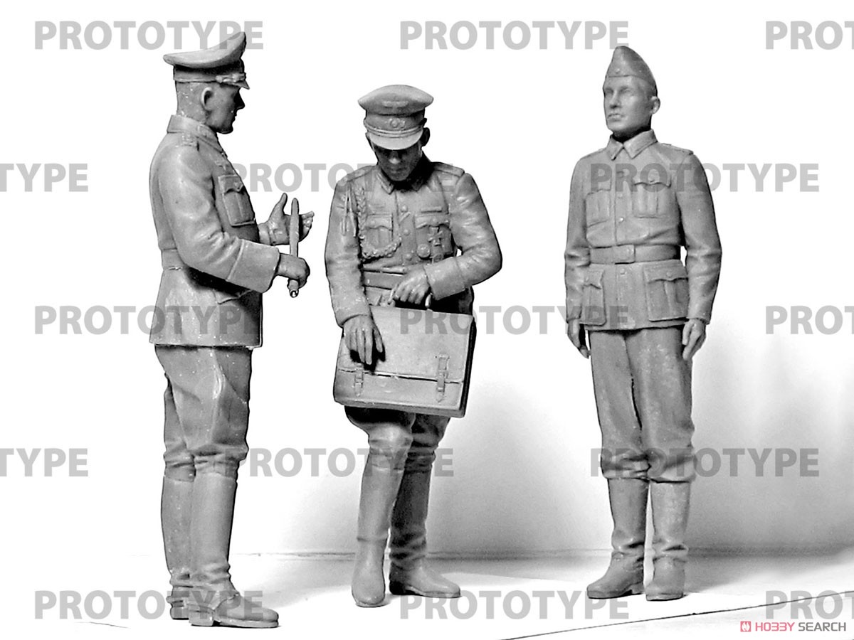 ICM WWII German Staff Personnel (Plastic model) รูปภาพ 5