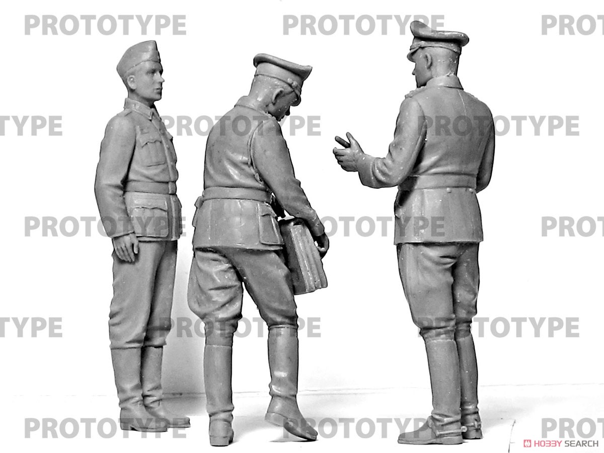 ICM WWII German Staff Personnel (Plastic model) รูปภาพ 6