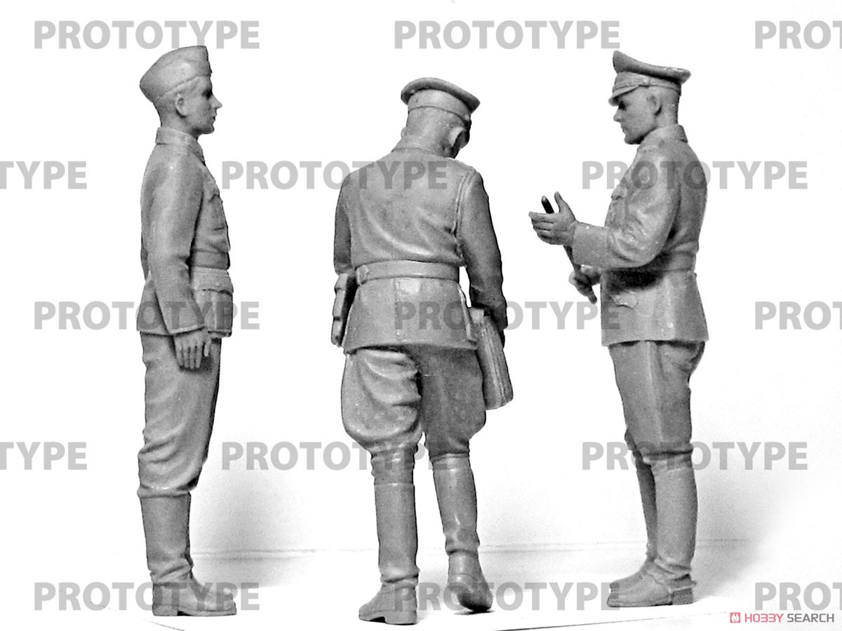 ICM WWII German Staff Personnel (Plastic model) รูปภาพ 7