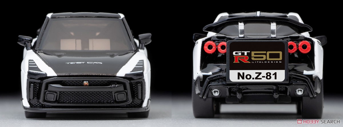 Tomytec ChoroQ zero Z-81a Nissan GT-R50 by Italdesign Test Car (White) (Choro-Q) image 5