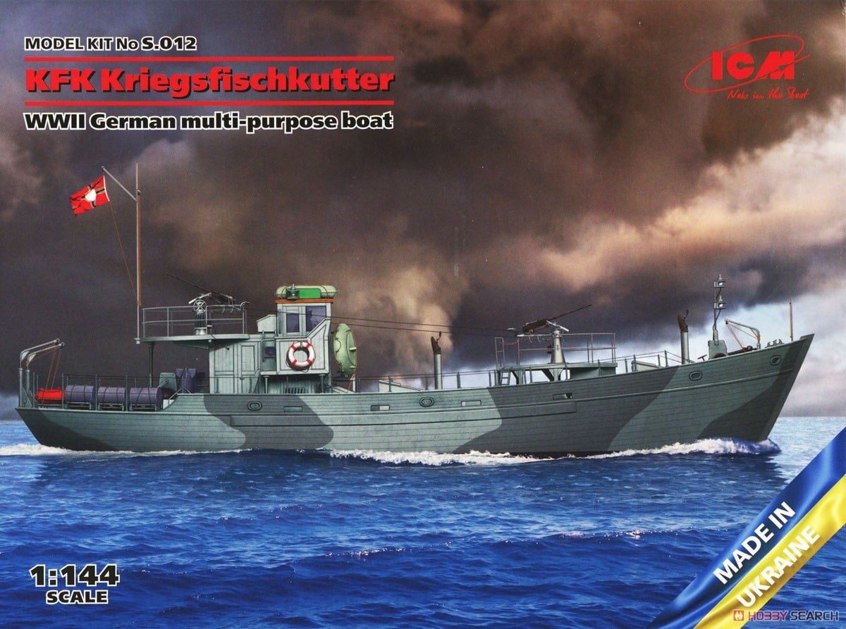 ICM KFK Kriegsfischkutter, WWII German Multi-Purpose Boat gambar 2