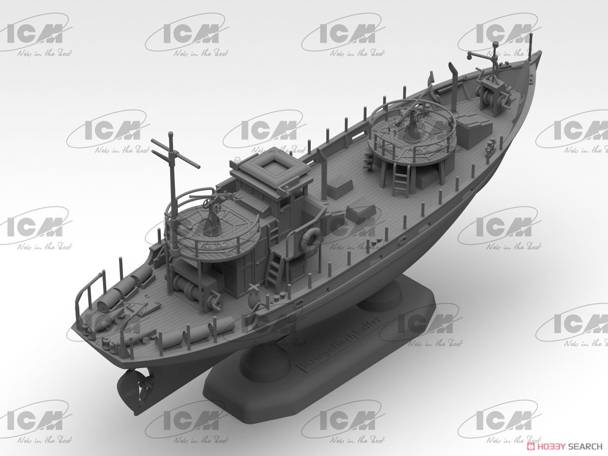 ICM KFK Kriegsfischkutter, WWII German Multi-Purpose Boat gambar 6