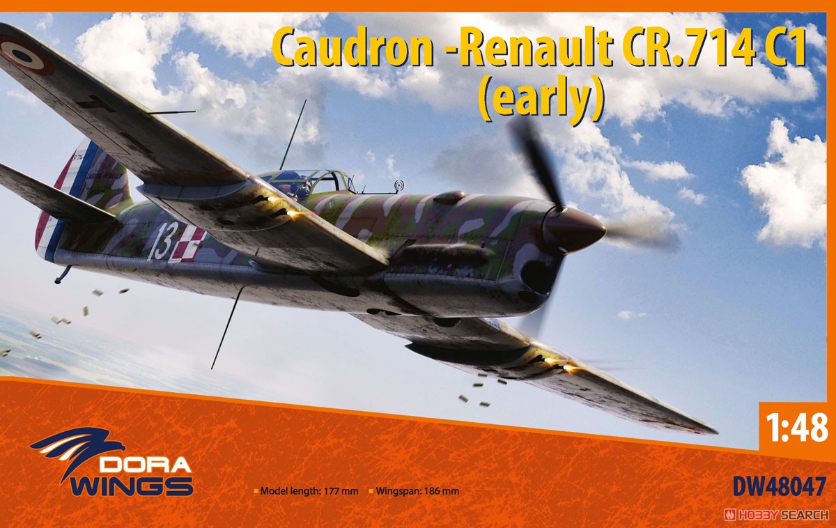 Dora Wings Caudron Renault CR.714C1 (早期型) (塑膠模型) 圖片 2