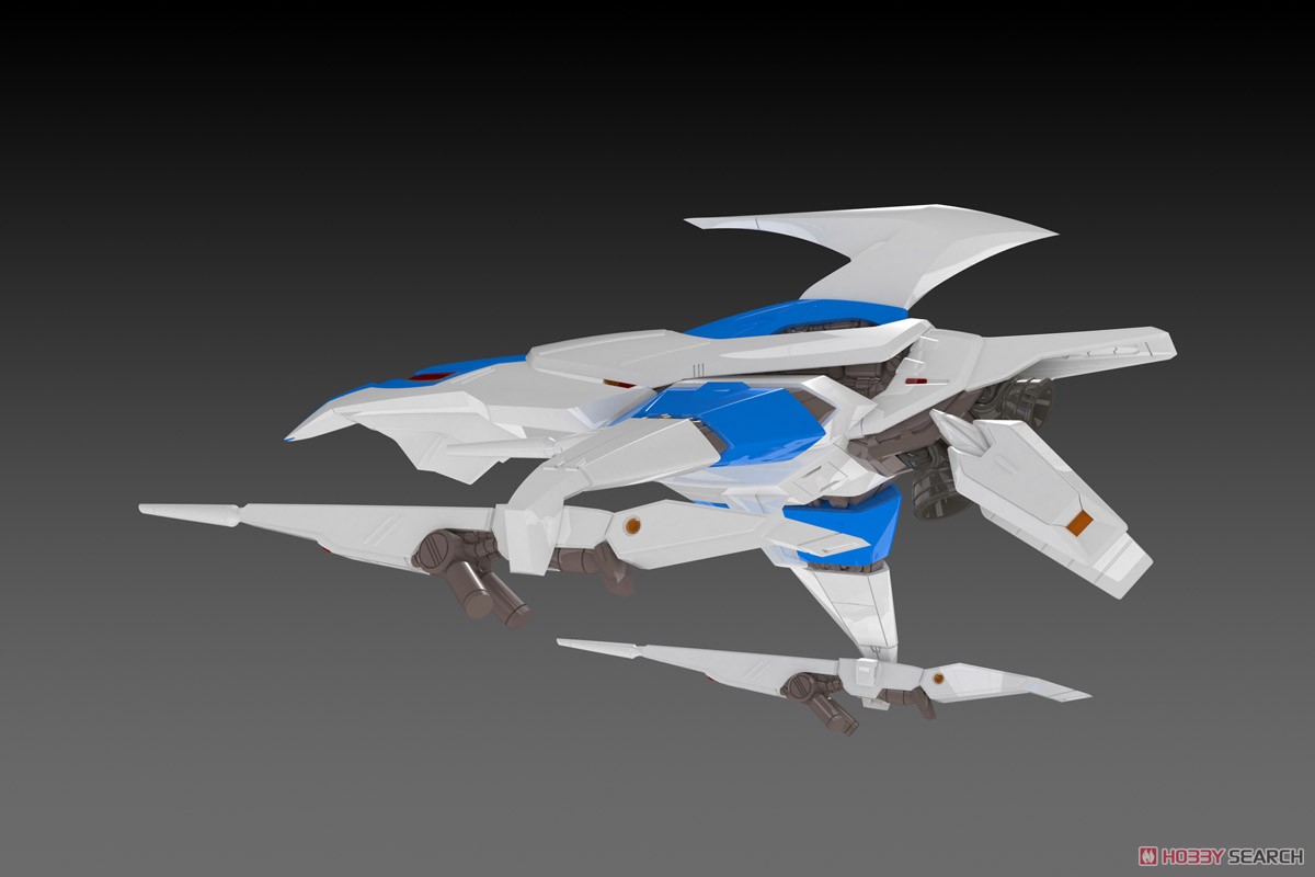 Plum Silver Hawk 3F-1B Space Fighter 2P Color (Plastic model) 圖片 5