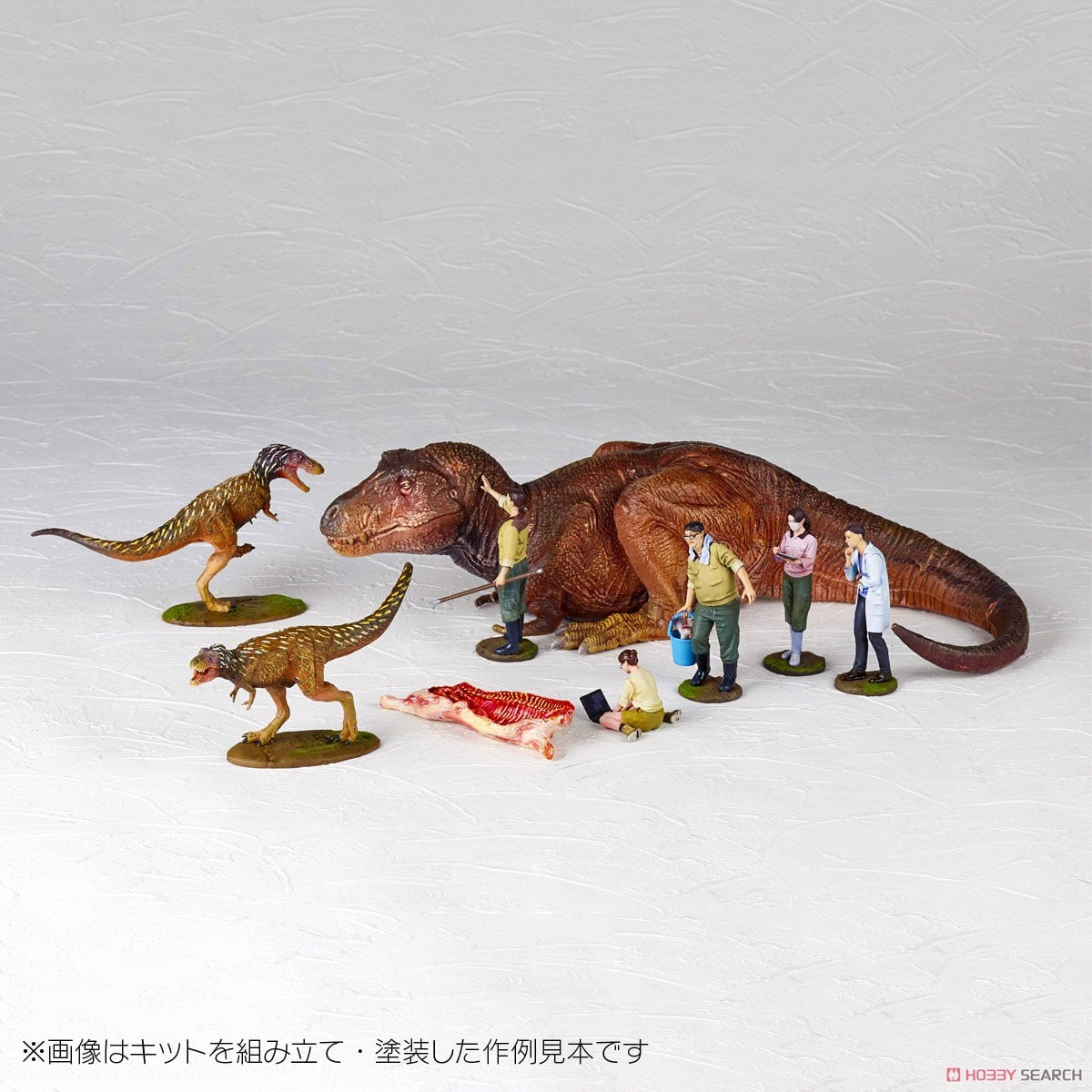 Kaiyodo Artpla Researcher and Tyrannosaurus Set รูปภาพ 3