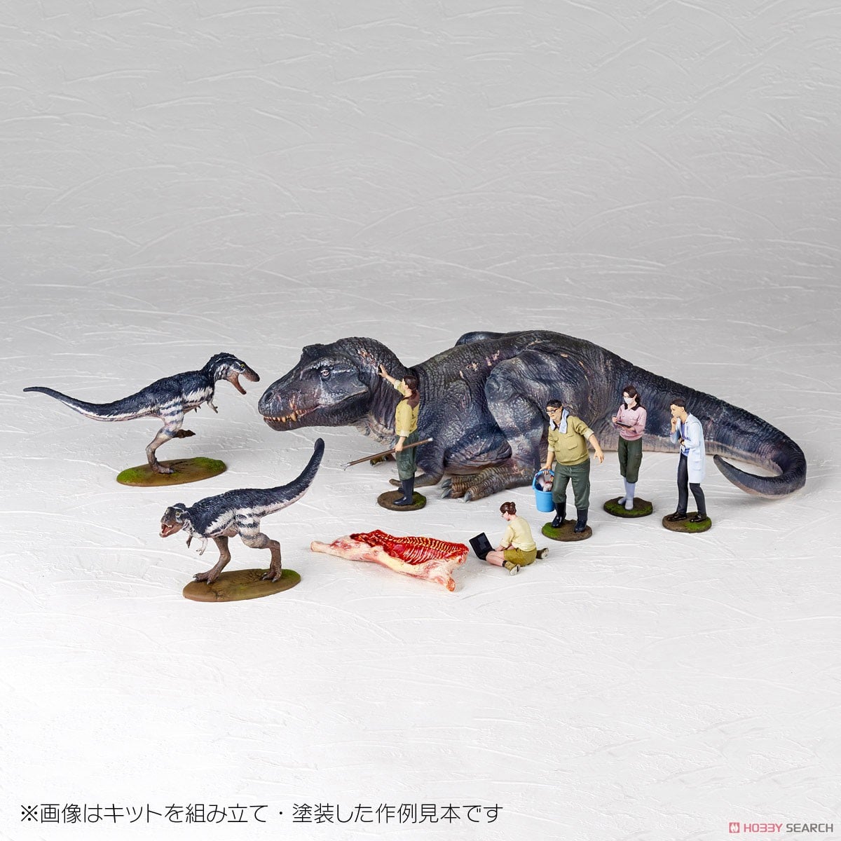 Kaiyodo Artpla Researcher and Tyrannosaurus Set รูปภาพ 4