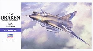 Hasegawa J35F Draken (Plastic model)