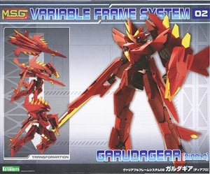 Kotobukiya Variable Frame System 02 Garudagear [Diablo] (Plastic model) imagen 1
