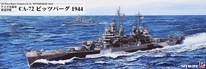 Pit-Road USS Heavy Cruiser CA-72 Pittsburgh 1944 (Plastic model)