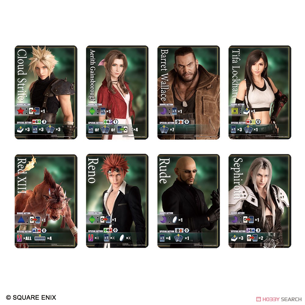 Square Enix 파이널 판타지 VII 리메이크 보드게임 마테리아 헌터 (보드게임) 이미지 2