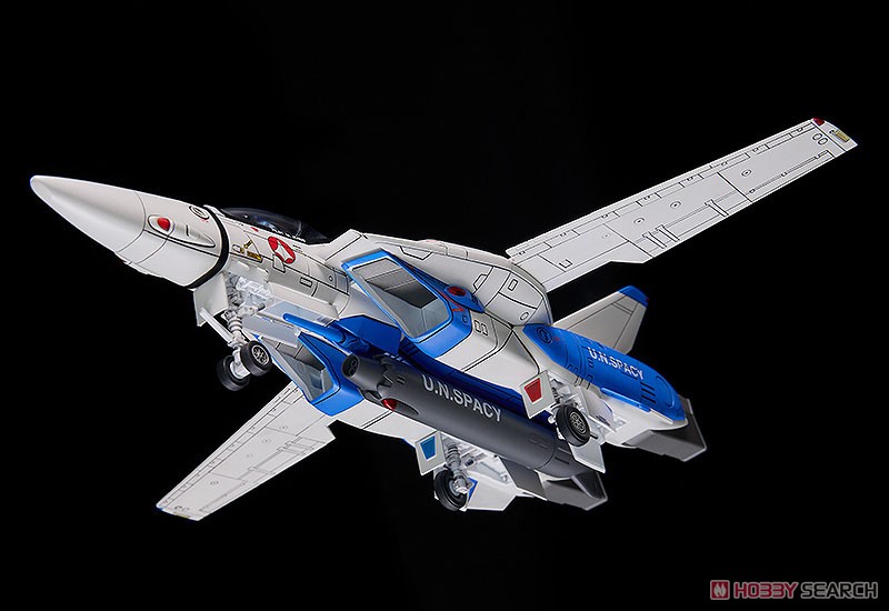 Max Factory Plamax PX07 1/72 VF-1A Fighter Valkyrie Vermillion Squadron (Maximilian Jenius/Hayao Kakizakis Fighter) (Plastikmodell) Bild 6