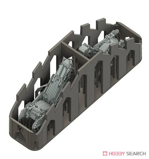 Model Art T-4弹射座椅(前后座椅套装)(长谷川)(塑料模型) 图片 6