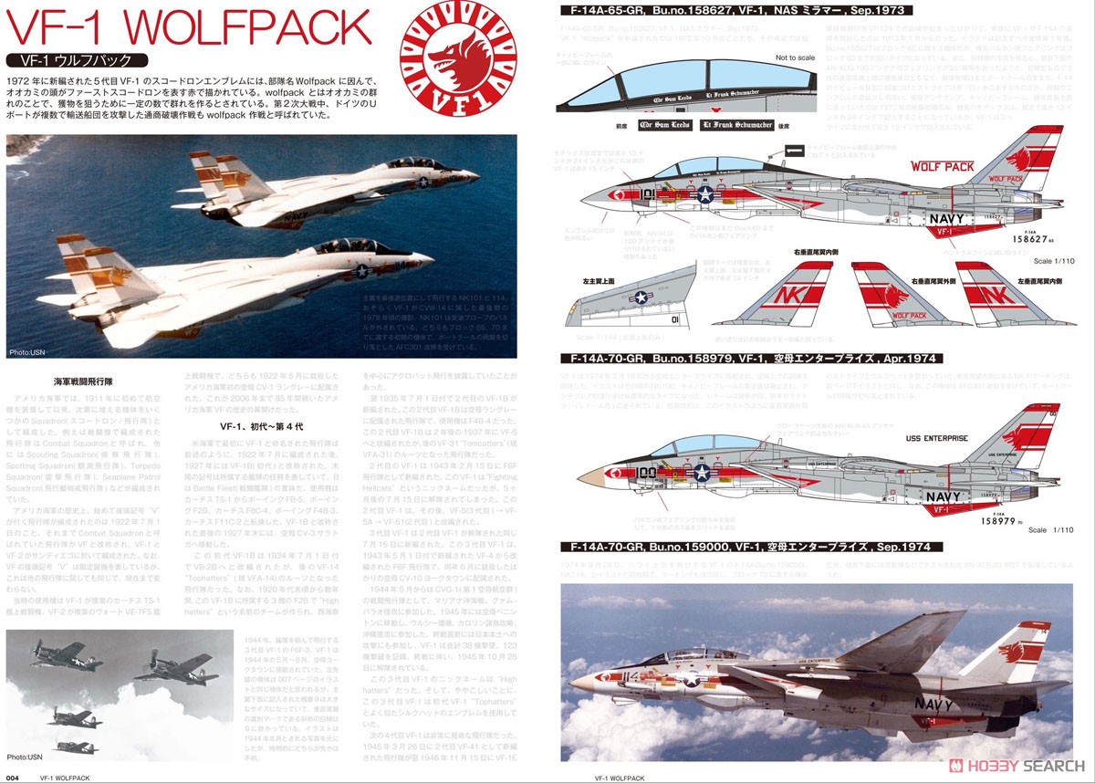 Vessel Model Special Separate Volume Tomcat Squadron (Book) image 3