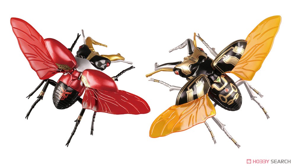 Fujimi Kamen Rider Kuuga Edition Stag Beetle Kuuga Ver. / Stag Beetle Gouram Ver. (Plastic model) hình ảnh 2