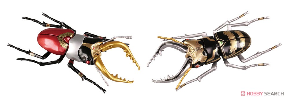 Fujimi Kamen Rider Kuuga Edition Stag Beetle Kuuga Ver. / Stag Beetle Gouram Ver. (Plastic model) hình ảnh 3