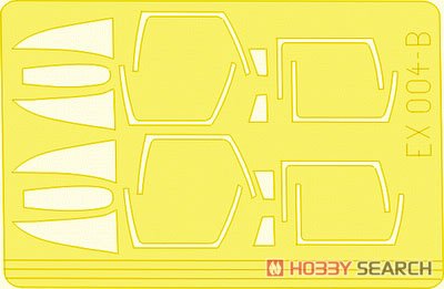Eduard Masking Sheet for F-4 (for Hasegawa) (Plastic model) Bild 3