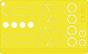 Eduard Masking Sheet for F-16 (for Hasegawa) (Plastic model) imagen 1