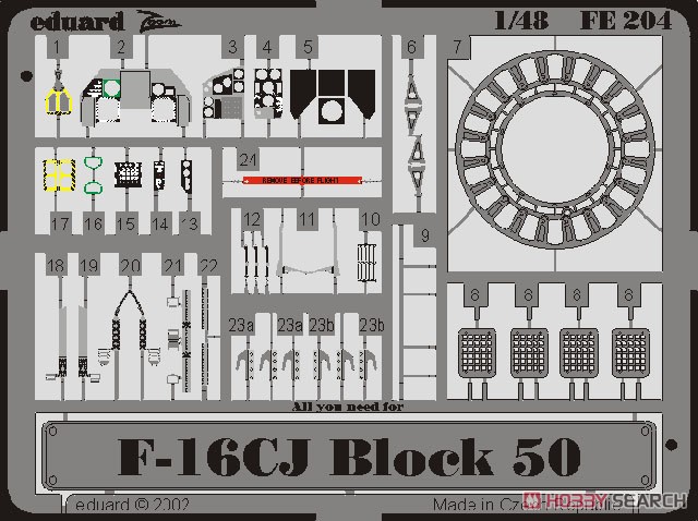 Eduard Zoom-Etched Pats for RF-4E (for Hasegawa) (Plastic model) image 2
