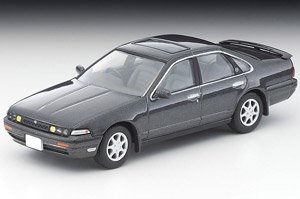 Tomytec TLV-N319b Nissan Cefiro Cruising (Gray M) 1990 (Diecast Car)