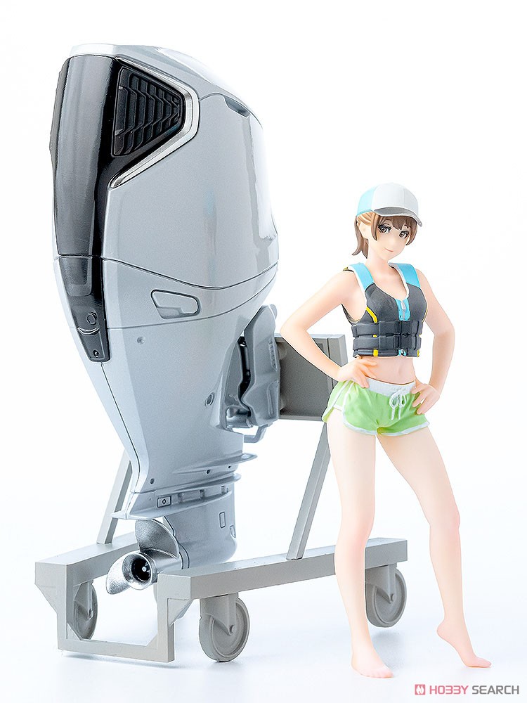 Max Factory PLAMAX MF-88 minimum factory Minori with Honda BF350 Outboard Engine gambar 5