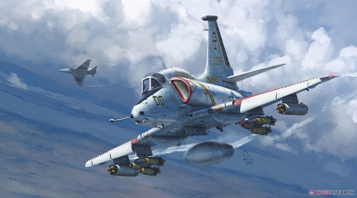 Magic Factory A-4M `Skyhawk` Light Attack Aircraft (Plastic model) hình ảnh 3