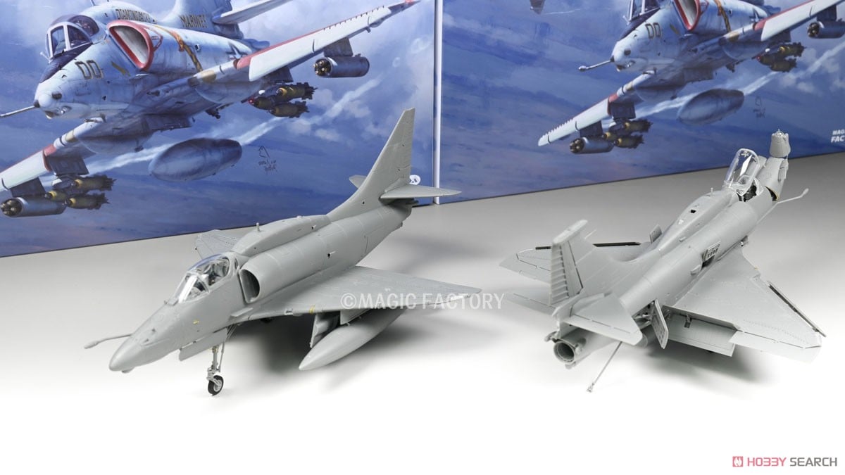 Magic Factory A-4M `Skyhawk` Light Attack Aircraft (Plastic model) hình ảnh 8