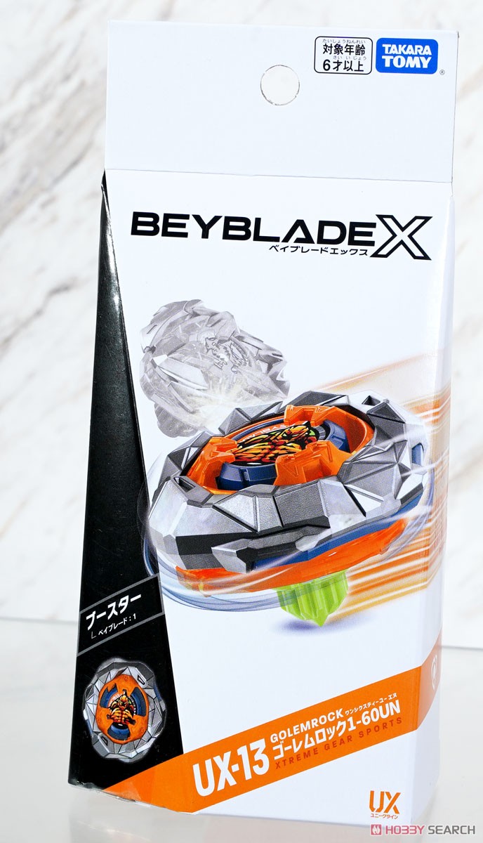 Tomy (TakaraTomy) Beyblade X UX-13 Booster Golem Lock 1-60UN (Active Toy) imagen 4